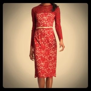 Red Lace Dress